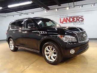 Infiniti : QX56 Base 4 wd gps navigation heated steering wheel dvd headrests v 8 loaded call now