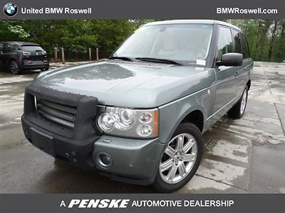 Land Rover : Range Rover 4WD 4dr HSE 4 wd 4 dr hse suv automatic gasoline 4.4 l 8 cyl green