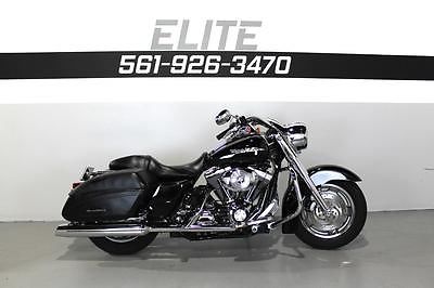 Harley-Davidson : Touring 2004 harley road king custom flhrsi video 152 a month low miles black lowered