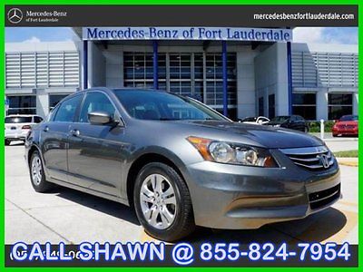 Honda : Accord RARE SE MODEL, LEATHER,AUTOMATIC, JUST TRADED IN!! 2011 honda accord se sedan leather automatic great on gas l k at this car