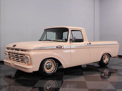 Ford : F-100 UNIBODY F-100, LOWERED STANCE, FRONT DISC BRAKES, A/C, RHINO LINED BED