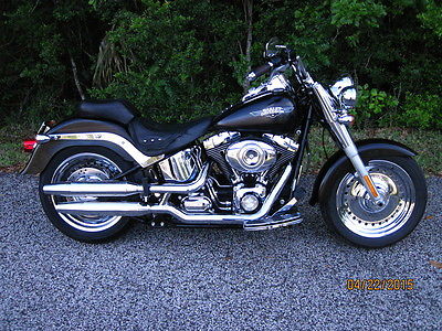 Harley-Davidson : Softail 2009 harley davidson flstf fat boy 5 k miles clean delivery poss fl ga nc sc