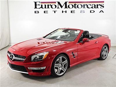 Mercedes-Benz : SL-Class 2dr Roadster SL63 AMG mercedes benz sl63 amg mars red convertible 2dr Roadster SL 63 coupe 15 13 used