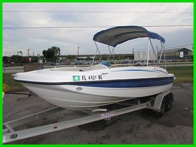 06 Bayliner 197 DECK BOAT WITH TRAILER