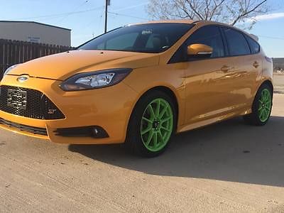 Ford : Focus ST 2013 ford focus st turbo 2.0 l st 2 yellow low 14.5 k miles hatchback