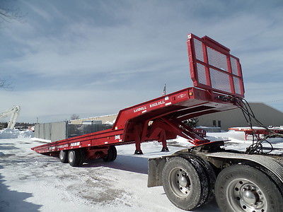 2003 LANDOLL MODEL 317, SLIDING AXLE TRAILER, COMPLETELY RECONDITIONED.