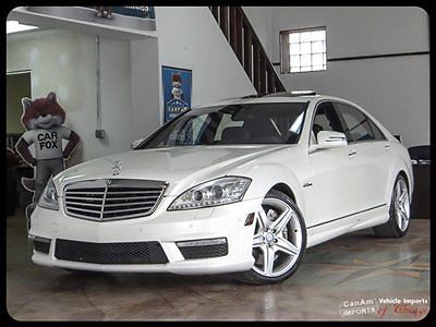 Mercedes-Benz : S-Class S63 AMG **CARFAX CERTIFIED**NIGHT VISION**P2 PKG**REAR ENTERTAINMENT** LOADED**