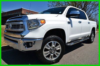 Toyota : Tundra 1794 CREW MAX 4X4 1 OWNER CLEAN CARFAX WE FINANCE! 5.7 l 1794 edition navigation heated cooled seats sunroof tow pkg 20 wheels
