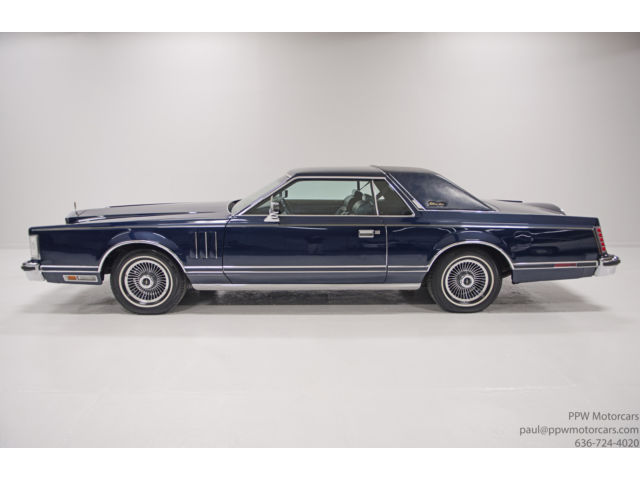 Lincoln : Continental Mark V 1979 lincoln contintental mark v collectors series just 1 owner from new