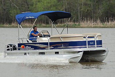 2012 SUN TRACKER  18  PARTY BARGE 40HP *HD PICS*  ONLY 25 HRS