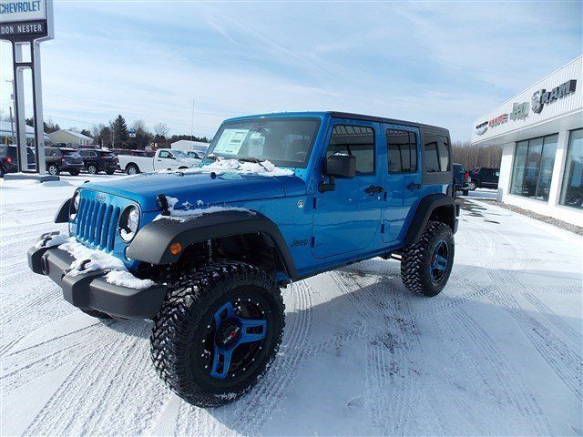 Jeep : Wrangler Sport NEW 2015 Hydro Blue Built By Nester Custom SUPER SHARP!