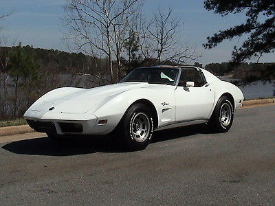 Chevrolet : Corvette Coupe 1976 four speed documented low low miles 2 owners 51 k original miles