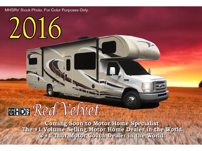 2016 Thor Motor Coach Chateau 29G W/Ext. Kitchen & TV, 2 Slide