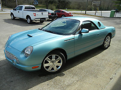 Ford : Thunderbird DELUXE TWO TONE INTERIOR 2002 ford thunderbird deluxe 17 914 miles