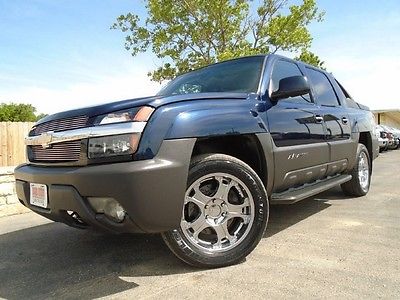 Chevrolet : Avalanche Z66 Supercharged 04 avalanche z 66 lt supercharged low miles 68 k heated pwr leather pioneer gps