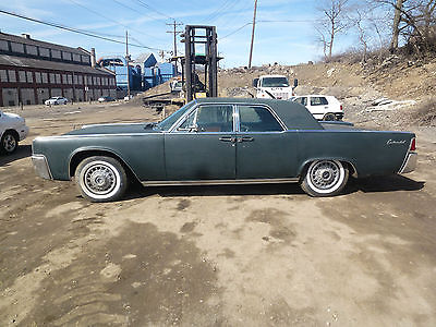 Lincoln : Continental Base 1962 lincoln continental base 7.0 l