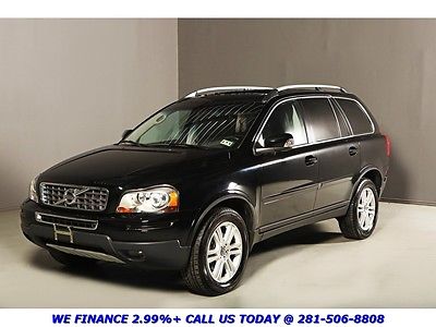 Volvo : XC90 3.2 7PASS SUNROOF LEATHER HEATSEATS PDC XENONS CD 7 pass 3 row 3.2 l v 6 sunroof leather blis heated seats xenons pdc wood alloys
