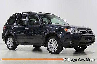 Subaru : Forester 2.5X Limited 11 forester 2.5 x limited awd leather panoramic moonroof cold pkg bluetooth clean