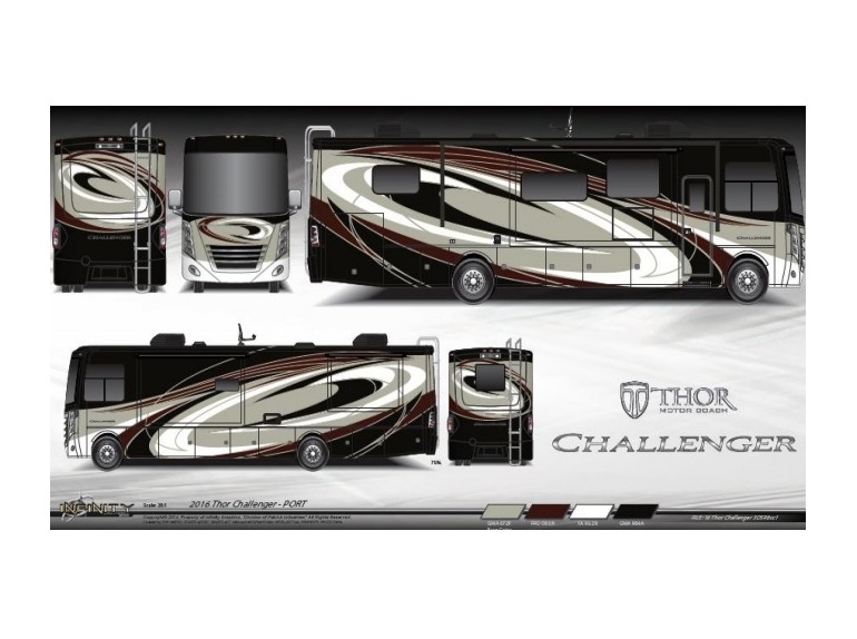 2016 Thor Motor Coach Challenger 37 ND