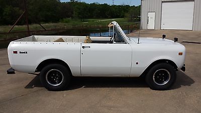 International Harvester : Scout 2 Door 1973 scout ii rare right hand drive 304 v 8 automatic transmission 2 wheel drive