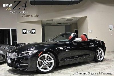 BMW : Z4 sDrive35is 2012 bmw z 4 sdrive 35 is convertible coral red leather premium navigation ipod usb