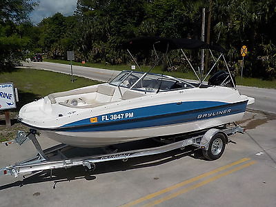 2013 BAYLINER 190 DECK BOAT SERIES BOW RIDER FAMILY PLEASURE BOAT /  83 PICTURES