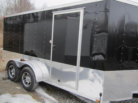 NEW! 7' X 14' Enclosed Trailer - SUPER SHARP!