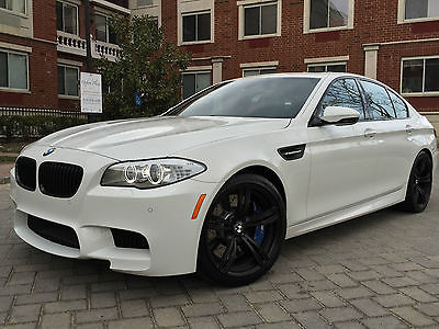 BMW : M5 Base Sedan 4-Door 2013 bmw m 5 white on white only 3 899 miles nicest on the planet wow