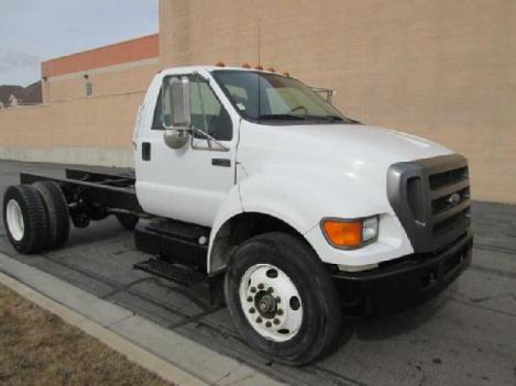 Ford f750 cab chassis truck for sale