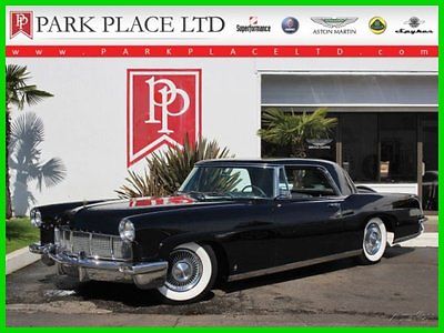 Lincoln : Continental 1956 continental mk ii black with two tone interior stunning