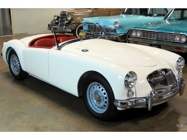 MG : MGA Twin Cam ACTUAL TWIN CAM - COMPLETE RESTORATION - HERITAGE CERTIFICATE - REAL TOOL ROOL