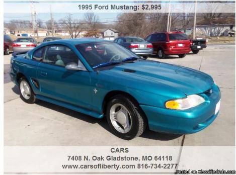 1995 Ford Mustang STD **$2,995 CASH ONLY**