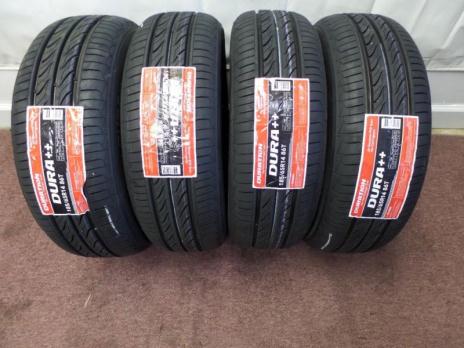 4 New Duration Dura 185/65R14  Roll N Go Tires Inc. 727, 0