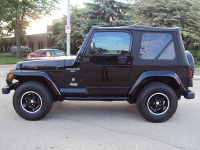 2001 Jeep Wrangler Black