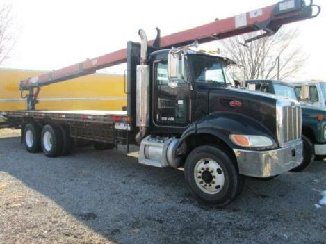 Peterbilt 335 flatbed dump truck for sale