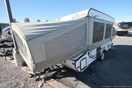 excellent pop up camping trailer