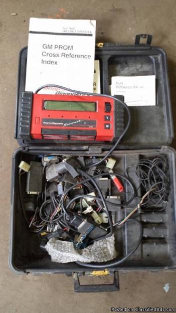 Snap-On Diagnostics Auto Scanner w/Booklets and Cross Reference Index