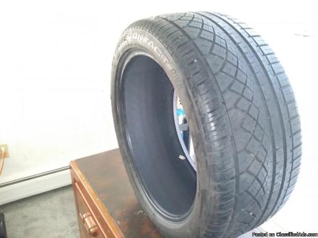 continental extreme contact dws 275 40r20 excellent condition