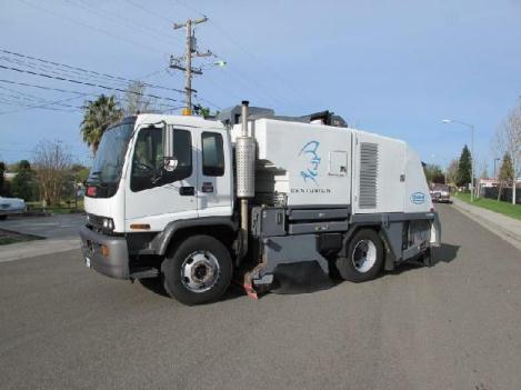 Gmc t7500 sweeper truck for sale
