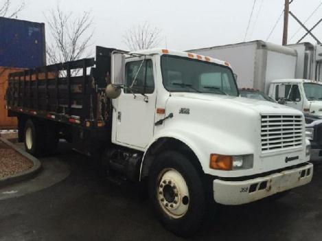 International 4700 flatbed truck for sale