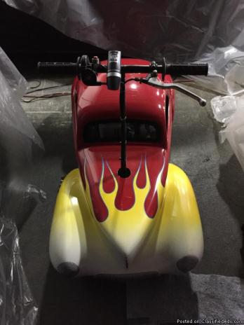 Ford Coupe Pirate Coast Custom Go Kart, 40MPH With Adult, Classic, Honda 5HP 4...