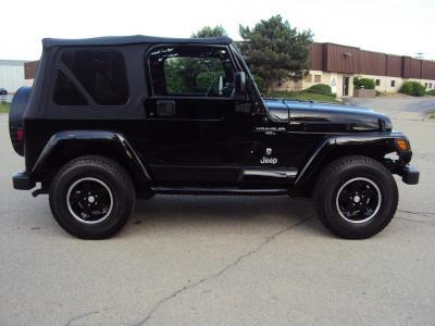 Jeep Wrangler BlackSUV 2001