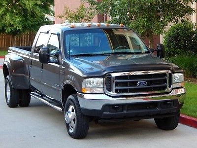 Ford : F-350 FreeShipping F-350 7.3L Diesel Crew Cab Long Bed 4X4 Lariat! 135K Miles! Dually! NEW TIRES!