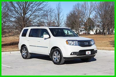 Honda : Pilot Touring 2013 touring nav leather 3 rd row heated back up camera hitch sunroof reserve