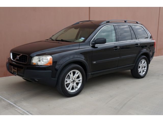 Volvo : XC90 T6 AWD 04 volvo xc 90 t 6 awd 2 owner carfax cert nav mroof 3 rd row leather service recor
