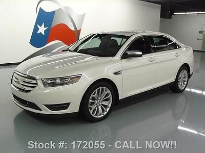 Ford : Taurus 2014   LTD VENT LEATHER NAV REARVIEW CAM 32K 2014 ford taurus ltd vent leather nav rearview cam 32 k 172055 texas direct auto