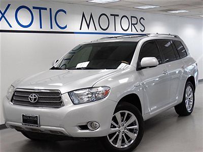 Toyota : Highlander 4WD 4dr Limited w/3rd Row 2009 toyota highlander hybrid limited awd nav rear camera dvdpkg 3 rdrow moonroof