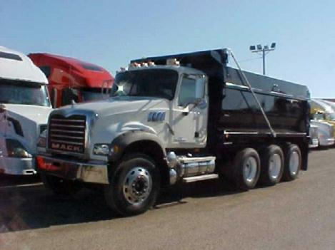 Mack granite ctp713 tri-axle dump truck for sale