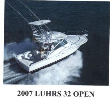 2007 Luhrs32 Open