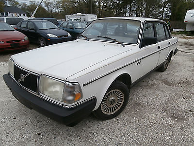 Volvo : 240 1986 Volvo 244 GL Classic Style - Luxury Car Comfo 1986 volvo 244 gl classic style luxury car comfortable ride low reserve